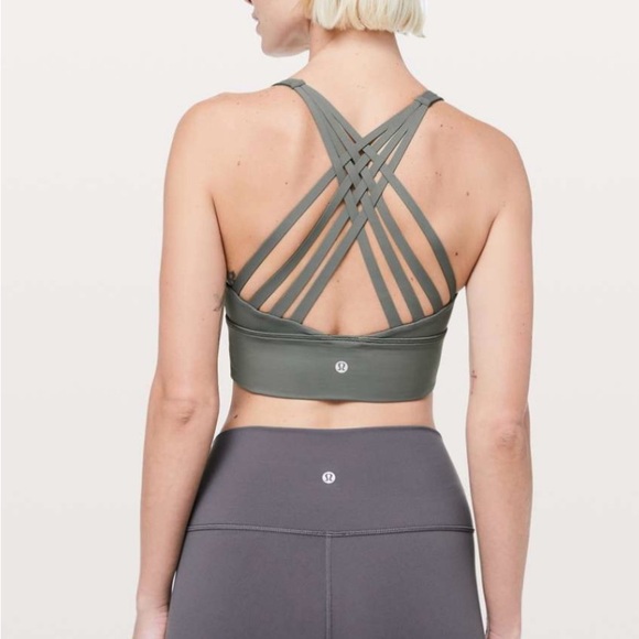 Lululemon Free To Be Moved Bra Gray - Picture 2 of 5